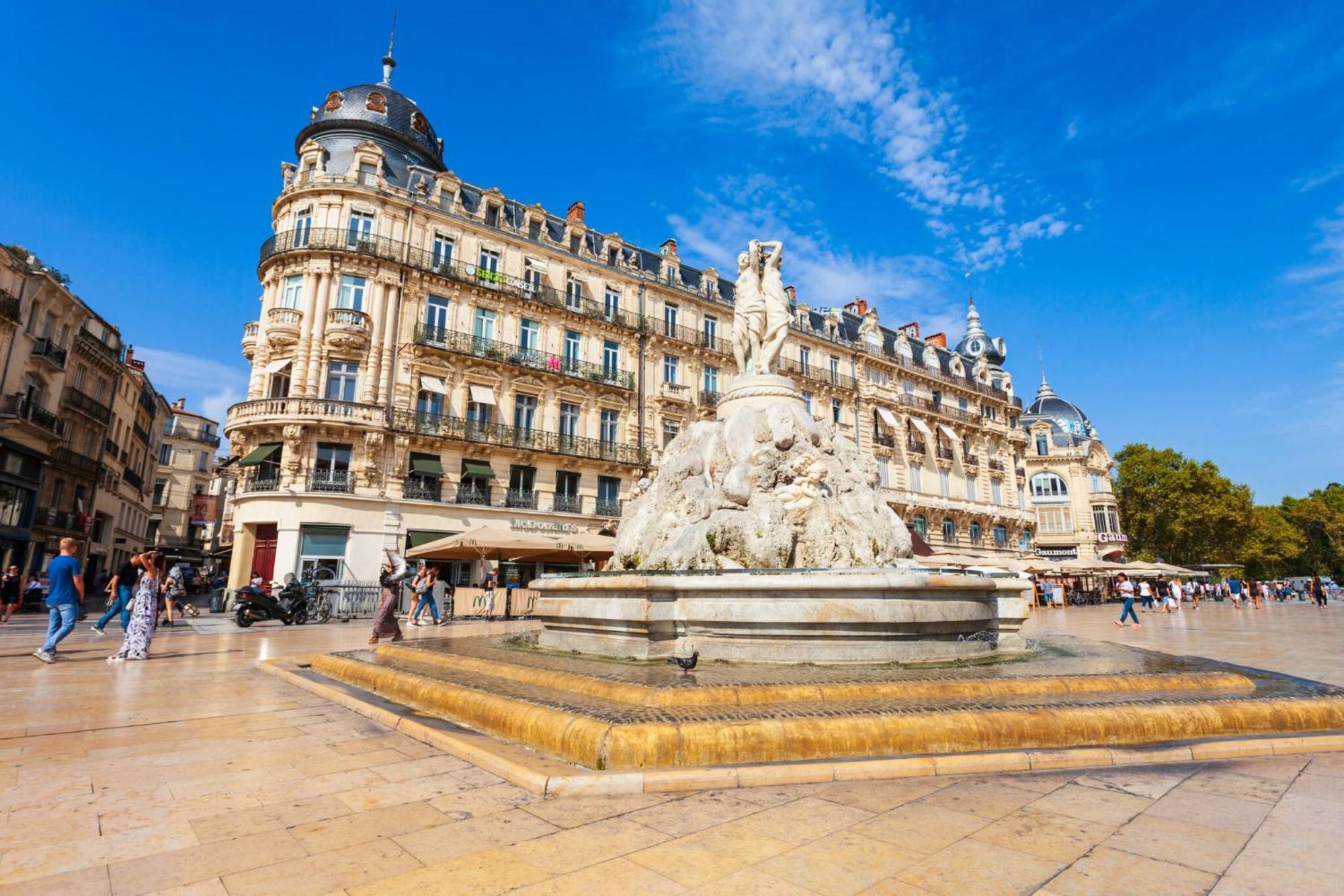 Place De La Comedie - Magnifique T2 Au Calme Montpellier Exteriör bild